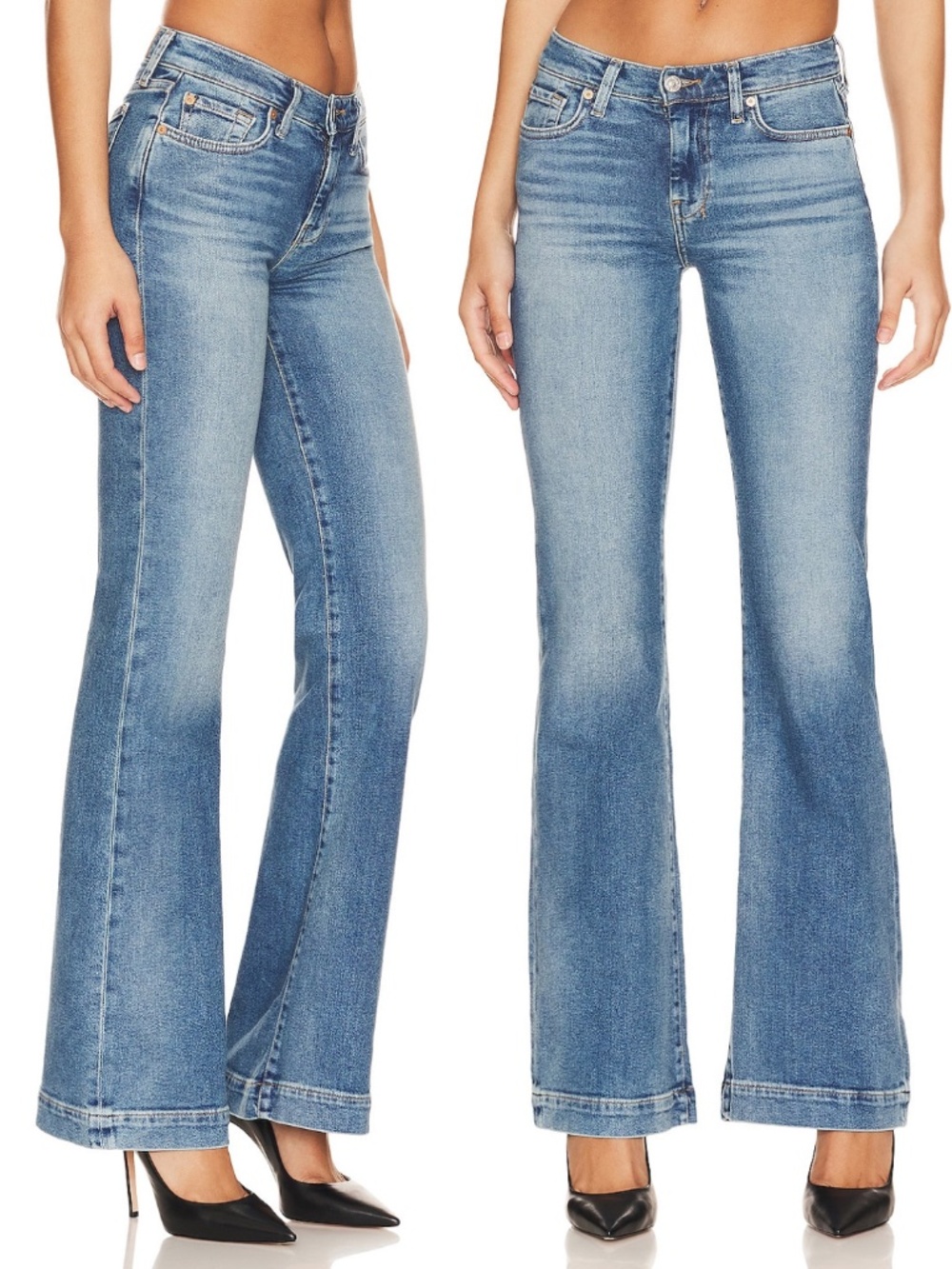 NEW Revolve 7 For All Mankind Dojo Original Trouser Jean Lyme 29